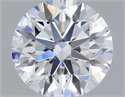 Del inventario de diamantes de laboratorio, 1.29 quilates, Redondo , Color E, claridad VVS2 y certificado IGI