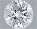 Del inventario de diamantes de laboratorio, 1.29 quilates, Redondo , Color E, claridad VS1 y certificado IGI