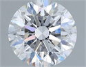 Lab Grown Diamond 1.29 Carats, Round with Excellent Cut, E Color, VS1 Clarity and Certified by IGI