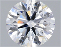 Del inventario de diamantes de laboratorio, 1.28 quilates, Redondo , Color E, claridad VS2 y certificado IGI