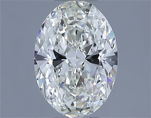 Picture of Natural Diamond 1.01 Carats, Oval with  Cut, I Color, VS2 Clarity and Certified by IGI