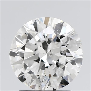 Foto Diamante Natural 2.00 quilates, Redondo , Color G, claridad I1 y certificado GIA de