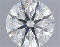 Natural Diamond 0.62 Carats, Round with Excellent Cut, E Color, SI2 Clarity and Certified by GIA