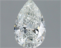 Natural Diamond 0.54 Carats, Pear with  Cut, F Color, VS2 Clarity and Certified by GIA