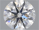 Natural Diamond 0.60 Carats, Round with Excellent Cut, G Color, SI1 Clarity and Certified by GIA