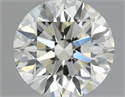 Diamante Natural 1.00 quilates, Redondo , Color L, claridad VS1 y certificado GIA