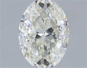 Picture of Natural Diamond 0.60 Carats, Oval with  Cut, J Color, VS1 Clarity and Certified by GIA