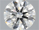 Natural Diamond 0.50 Carats, Round with Excellent Cut, I Color, SI1 Clarity and Certified by IGI
