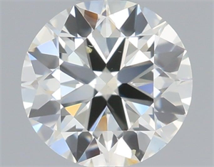 Picture of Natural Diamond 0.50 Carats, Round with Very Good Cut, I Color, VS2 Clarity and Certified by IGI