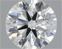 Natural Diamond 0.50 Carats, Round with Excellent Cut, I Color, SI1 Clarity and Certified by IGI