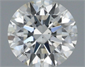 Diamante Natural 0.43 quilates, Redondo , Color H, claridad SI1 y certificado IGI
