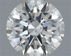 Foto Diamante Natural 0.43 quilates, Redondo , Color H, claridad SI1 y certificado IGI de