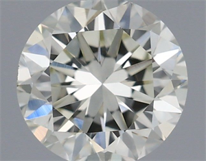 Picture of Natural Diamond 0.40 Carats, Round with Very Good Cut, I Color, VS1 Clarity and Certified by IGI