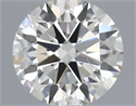 Natural Diamond 0.50 Carats, Round with Excellent Cut, I Color, SI1 Clarity and Certified by IGI