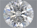 Natural Diamond 0.70 Carats, Round with Very Good Cut, G Color, SI2 Clarity and Certified by IGI