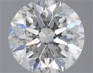 Picture of Natural Diamond 0.70 Carats, Round with Very Good Cut, G Color, SI2 Clarity and Certified by IGI