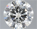 Natural Diamond 0.70 Carats, Round with Very Good Cut, H Color, SI2 Clarity and Certified by IGI
