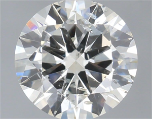 Picture of Natural Diamond 0.70 Carats, Round with Very Good Cut, H Color, SI2 Clarity and Certified by IGI