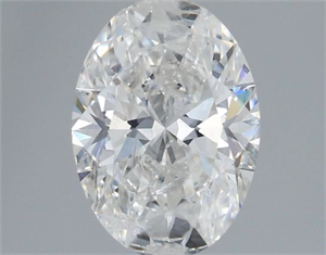 Foto Diamante Natural 1.02 quilates, Ovalado , Color F, claridad I1 y certificado IGI de