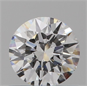 Diamante Natural 0.55 quilates, Redondo , Color D, claridad VS2 y certificado GIA