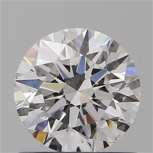 Picture of Natural Diamond 0.70 Carats, Round with Excellent Cut, E Color, SI2 Clarity and Certified by GIA