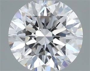 Picture of Natural Diamond 0.50 Carats, Round with Very Good Cut, E Color, VS2 Clarity and Certified by GIA