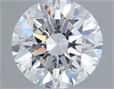 Del inventario de diamantes de laboratorio, 1.10 quilates, Redondo , Color D, claridad VVS2 y certificado IGI