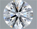 Del inventario de diamantes de laboratorio, 1.10 quilates, Redondo , Color E, claridad VS2 y certificado IGI