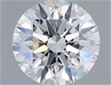 Del inventario de diamantes de laboratorio, 1.10 quilates, Redondo , Color D, claridad VS2 y certificado IGI