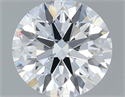 Del inventario de diamantes de laboratorio, 1.10 quilates, Redondo , Color D, claridad VS2 y certificado IGI