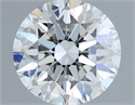 Del inventario de diamantes de laboratorio, 1.29 quilates, Redondo , Color D, claridad VS1 y certificado IGI