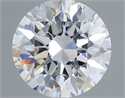 Del inventario de diamantes de laboratorio, 1.10 quilates, Redondo , Color D, claridad VS1 y certificado IGI