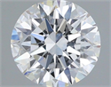 Del inventario de diamantes de laboratorio, 1.10 quilates, Redondo , Color D, claridad VS1 y certificado IGI