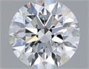 Lab Grown Diamond 1.22 Carats, Round with Excellent Cut, F Color, VVS2 Clarity and Certified by IGI