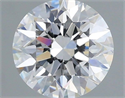 Del inventario de diamantes de laboratorio, 1.10 quilates, Redondo , Color D, claridad VS1 y certificado IGI