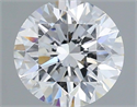 Del inventario de diamantes de laboratorio, 1.10 quilates, Redondo , Color E, claridad VS1 y certificado IGI
