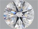 Del inventario de diamantes de laboratorio, 1.10 quilates, Redondo , Color E, claridad VVS2 y certificado IGI