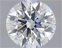 Lab Grown Diamond 1.21 Carats, Round with Excellent Cut, D Color, VVS2 Clarity and Certified by IGI