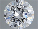 Del inventario de diamantes de laboratorio, 1.10 quilates, Redondo , Color E, claridad VS1 y certificado IGI