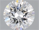 Del inventario de diamantes de laboratorio, 1.10 quilates, Redondo , Color E, claridad VVS2 y certificado IGI