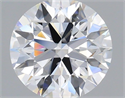 Lab Grown Diamond 1.21 Carats, Round with Ideal Cut, E Color, VS2 Clarity and Certified by IGI