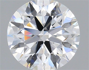 Picture of Lab Grown Diamond 1.21 Carats, Round with Ideal Cut, E Color, VS2 Clarity and Certified by IGI