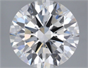 Lab Grown Diamond 5.59 Carats, Round with Ideal Cut, F Color, VS1 Clarity and Certified by IGI