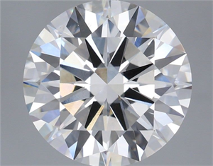 Picture of Lab Grown Diamond 5.59 Carats, Round with Ideal Cut, F Color, VS1 Clarity and Certified by IGI