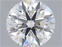 Del inventario de diamantes de laboratorio, 1.29 quilates, Redondo , Color E, claridad VS1 y certificado IGI