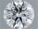 Lab Grown Diamond 1.29 Carats, Round with Ideal Cut, E Color, VS1 Clarity and Certified by IGI