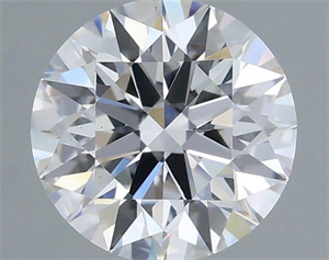 Picture of Lab Grown Diamond 1.29 Carats, Round with Ideal Cut, E Color, VS1 Clarity and Certified by IGI