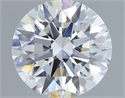 Del inventario de diamantes de laboratorio, 1.29 quilates, Redondo , Color D, claridad VS1 y certificado IGI