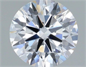 Del inventario de diamantes de laboratorio, 1.28 quilates, Redondo , Color E, claridad VVS2 y certificado IGI