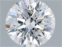 Del inventario de diamantes de laboratorio, 1.28 quilates, Redondo , Color D, claridad VVS2 y certificado IGI